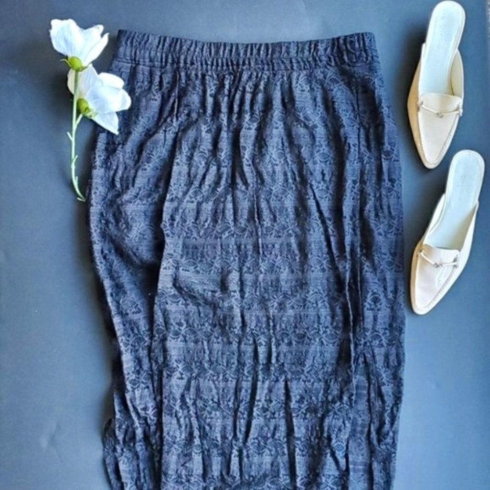 Xhilaration Black Lace Maxi Skirt